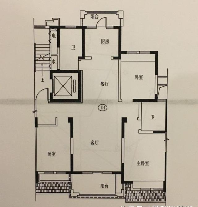 128平三室两厅两卫怎么装修？